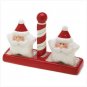 Candy Cane Santa Shaker Set
