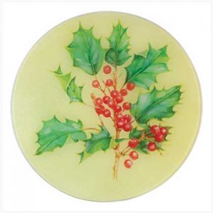 Holly Berry Cutting Board