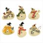 3 Dozen Cheerful Snowman Magnets