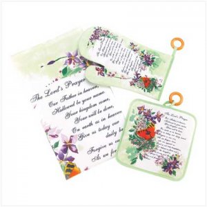 Lord's Prayer Kitchen Set
