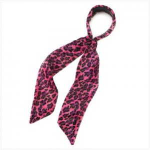 Pink Leopard Headband Scarf