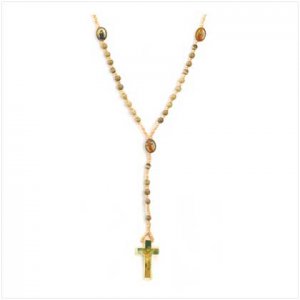 Saints Portrait Rosary Necklace