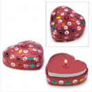 eweled Heart Keepsake Candle