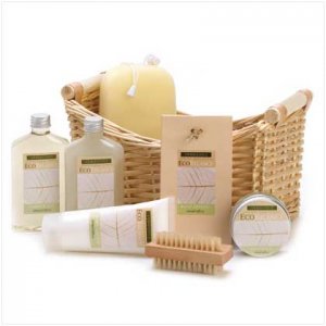 Lemongrass Eucalyptus Spa Basket