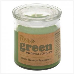 Green Bamboo Soy Candle