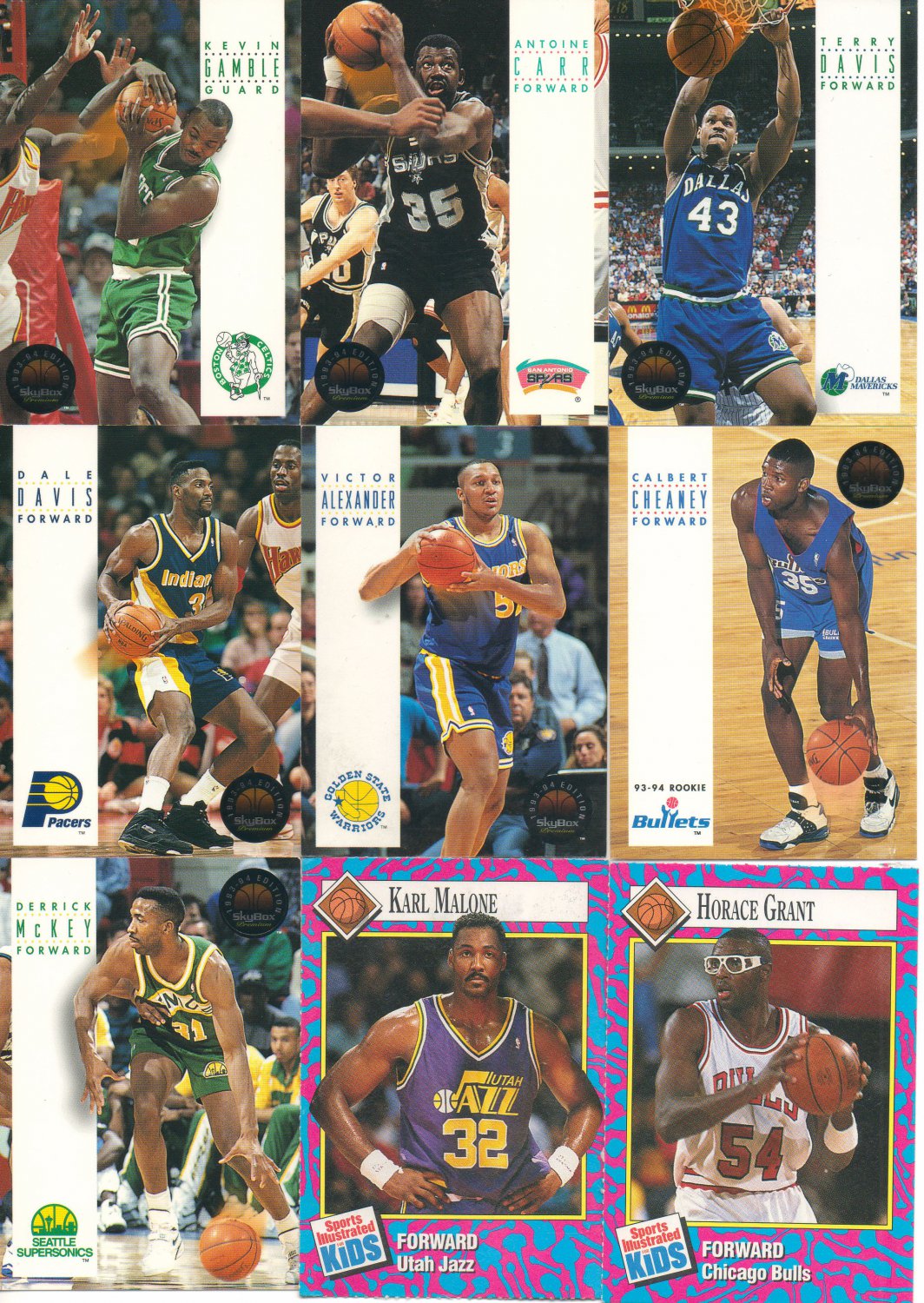 Skybox Premium Basketball Trading Cards (x7) Sports Illustrated Kids Basketball Cards ...1064 x 1500