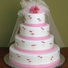 Peony Wedding Cake