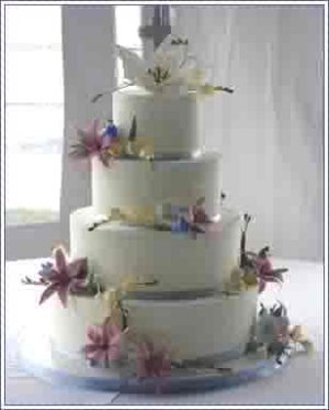 Lily Wedding Cake