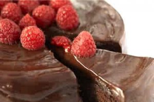 Raspberry cake
