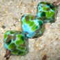 Amazon Cystals Lampwork Beads