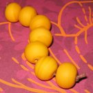 Hot Tropics Lampwork Beads