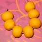 Hot Tropics Lampwork Beads