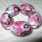 Lampwork Beads Twilight Barrels
