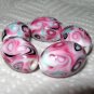 Lampwork Beads Twilight Barrels