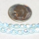 BLUE FRESHWATER PEARL BEADS -16 INCH STRAND