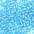 BLUE GLASS SEED BEADS