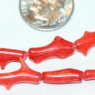 CORAL BRANCH BEADS - 16 INCH STRAND