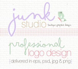 custom logo design- delivered in layered psd, eps, jpg & png