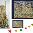 ANNUNCIATION, MADONNA & CHILD BRASS RUBBING, RELIGIOUS