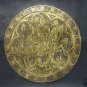 BRASS RUBBING, MYTHICAL DRAGONS ST. GEORGE COAT OF ARMS