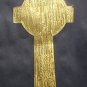 BRASS RUBBING, CELTIC CROSS from St Andrew's, Scotland