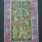 BRASS RUBBING, CELTIC SCROLL, HISTORIC WALL ART