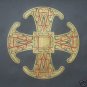 BRASS RUBBING CELTIC CANTERBURY CROSS 9TH Century