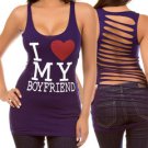 I Love My Bf - Tee (Only in Gray)