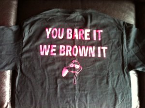 Black & Pink You Bare It Shirt