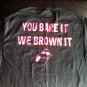 Black & Pink You Bare It Shirt