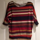 Striped 3/4 sleeve Top