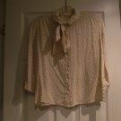 Urban Outfitters Polka Dot Blouse with Tie