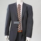 Double Vent Cahrcoal Gray Super Wool 2 BUTTON Suit