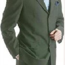 Conservative Green Super 150 Wool 3 Buttons Mens premeier quality italian fabric Suits