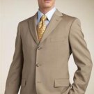 Tan/Bronz Super 150's Wool 3 Button Men's Suits
