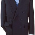 Navy Blue Super Wool Double Breasted