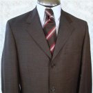Dark Brown premeier quality italian fabric Super 120's Wool.