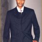 4 Buttons 34 Inch Jacket Vested Comes With Wide Leg Pants