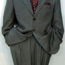 Luxrious High End premeier quality italian fabric Design Men's Umo 3-Button Super 150's Wool Solid