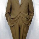 Men's Luxurious High End 3-Button Super 150's Wool Camel premeier quality italian fabric Suit