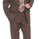 Modern Brown Super 120's Wool