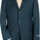 High Quality Pick Stitch Jacket & Double Back Vent Three Button Navy Blue Super 140's