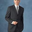 3 Buttons Dark Charcolal Gray 2 Side Vented SUPER 150 WOOL SUIT