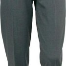 Mizzani Light Gray Pleated Super 120's Wool premeier quality italian fabric Dress Slacks