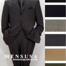 Highest Quality 4 Buttons No Vent Solid Colors Pleated Pants 1 Worsted Wool