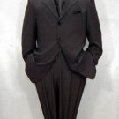 TRUE Charcoal Gray Super 150's Wool  Gold premeier quality italian fabric collection