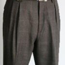 Mens Wide Leg Pants Charcoal