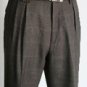 Mens Wide Leg Pants Charcoal