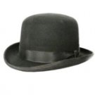 Men's Black Derby Hat