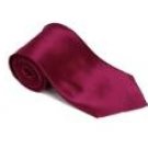 Wildaster 100% Silk Solid Necktie With Handkerchief